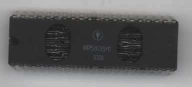 Скриншот: Процессор КР580ВМ1